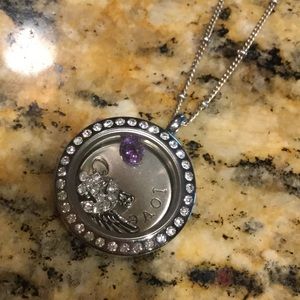Origami owl necklace